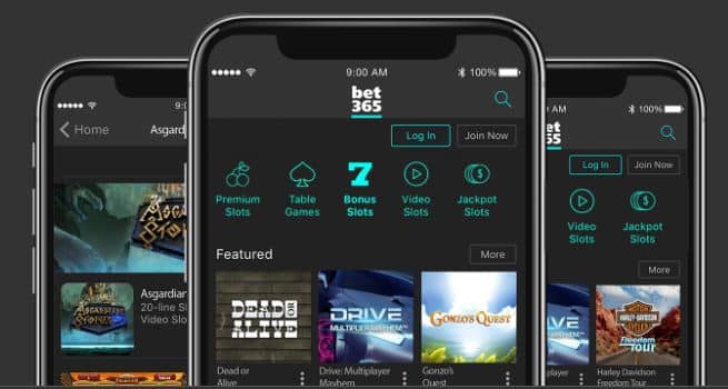 bet365 mobil applikációjában Póker bet365